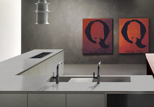 Quartz Kitchen | Solid Quartz Countertops | Quartz Surface | 3026